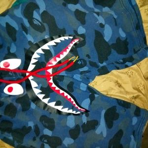 Bathing Ape Blue Camo